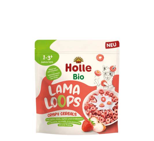 Holle Lama Loops Crispy Cereals *125gr (1 to 3+ years)