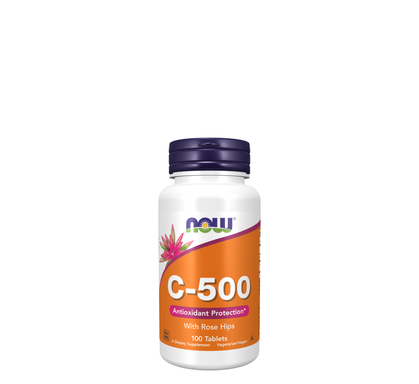 NOW Vitamin C-500 with Rose Hip *100Tablets