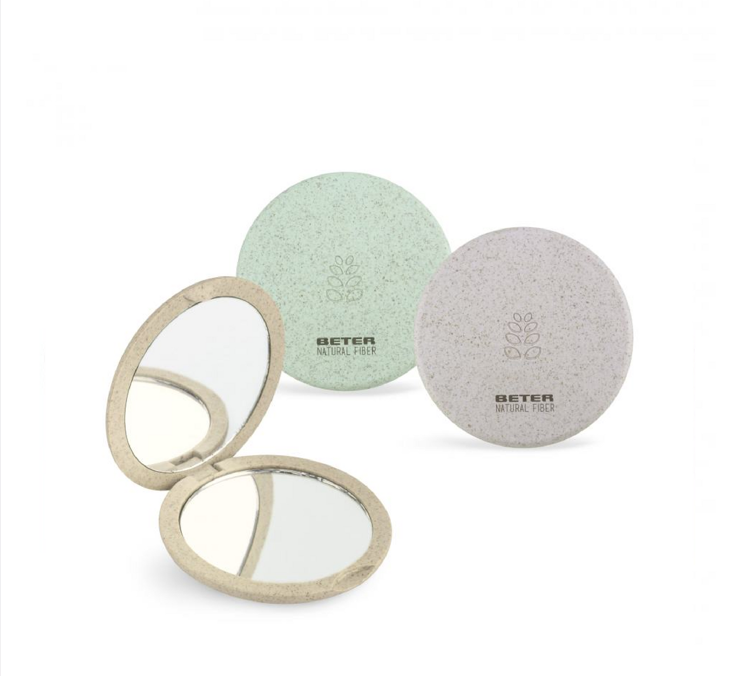 Natural Fibre Double Folded Mirror