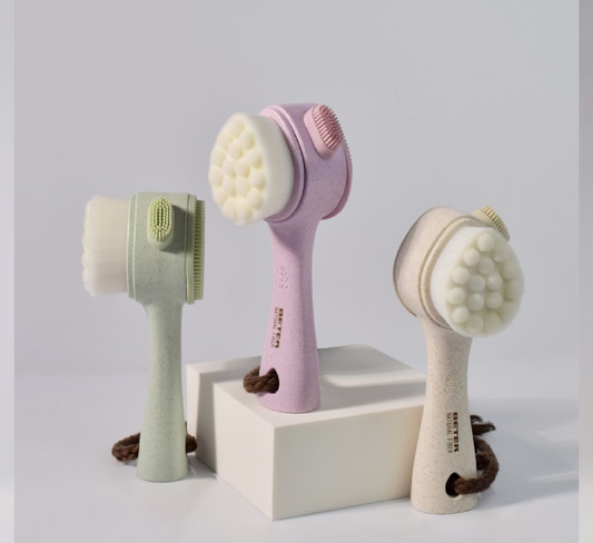 Natural Fiber 2in1 Facial Brush