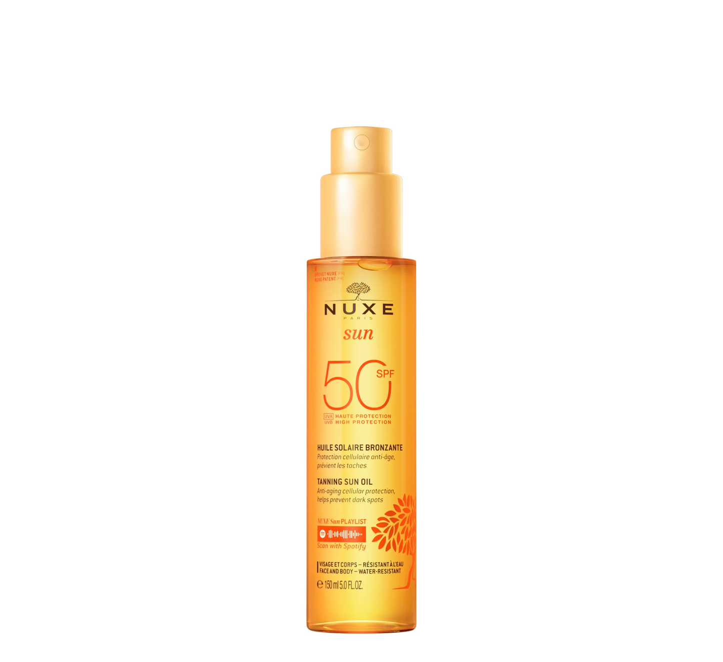 Nuxe Sun - Tanning Sun Oil High Protection SPF 50 (*150 ml)