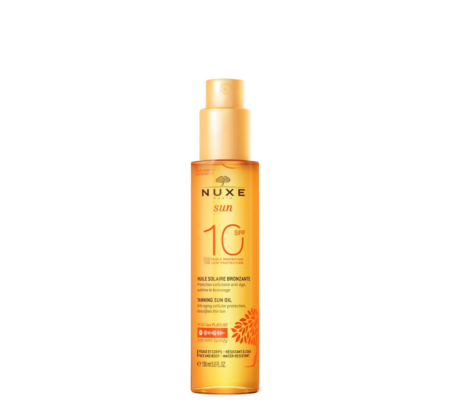 Nuxe Sun - Tanning Sun Oil SPF 10 (*150ml)