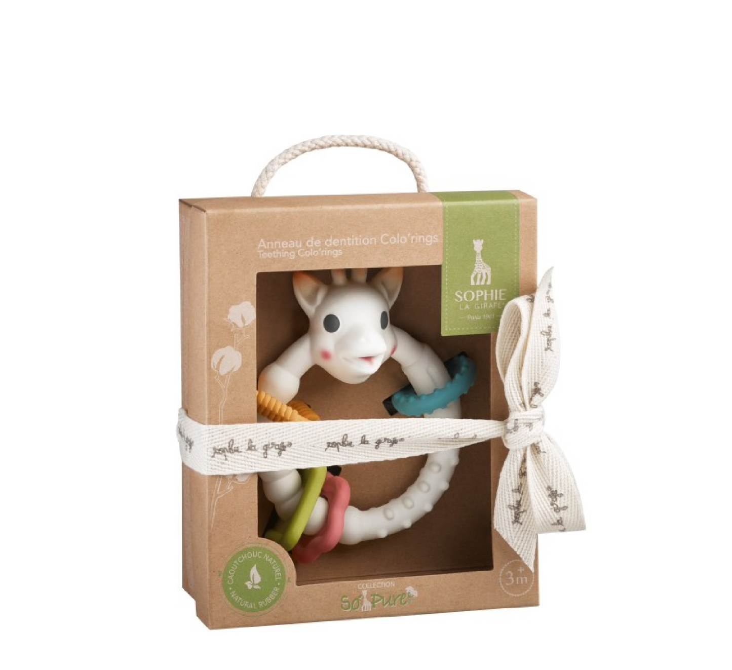 Sophie La Girafe Teething Ring Colo'rings So'Pure