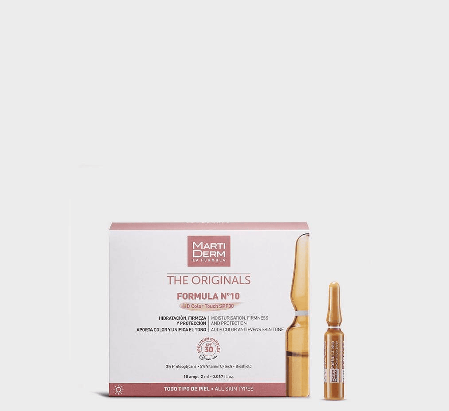 MARTIDERM THE ORIGINALS FORMULA NO.10 HD COLOR TOUCH SPF30