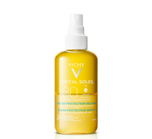 Vichy Capital Soleil Solar Protective Water SPF30 (Hyaluronic Acid) *200ml