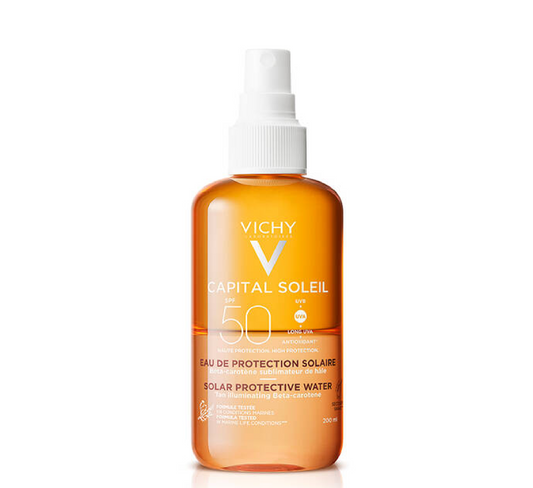 Vichy Capital Soleil Solar Protective Water SPF50 Enhanced Tan *200ml