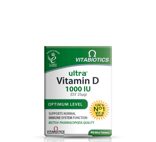 Vitabiotics - Ultra Vitamin D3 1000 IU *96tab