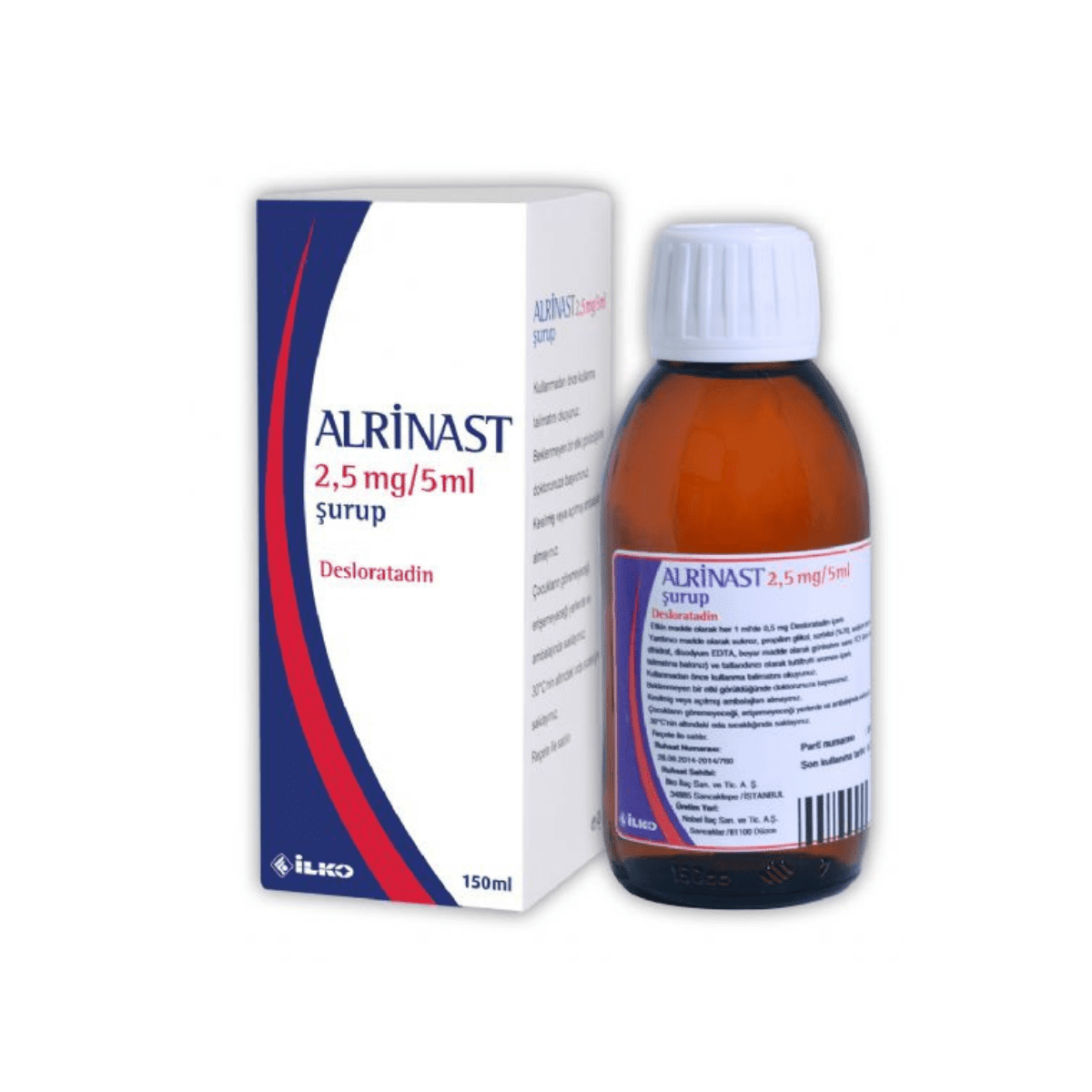 Alrinast 2.5 mg/ml *150 ml