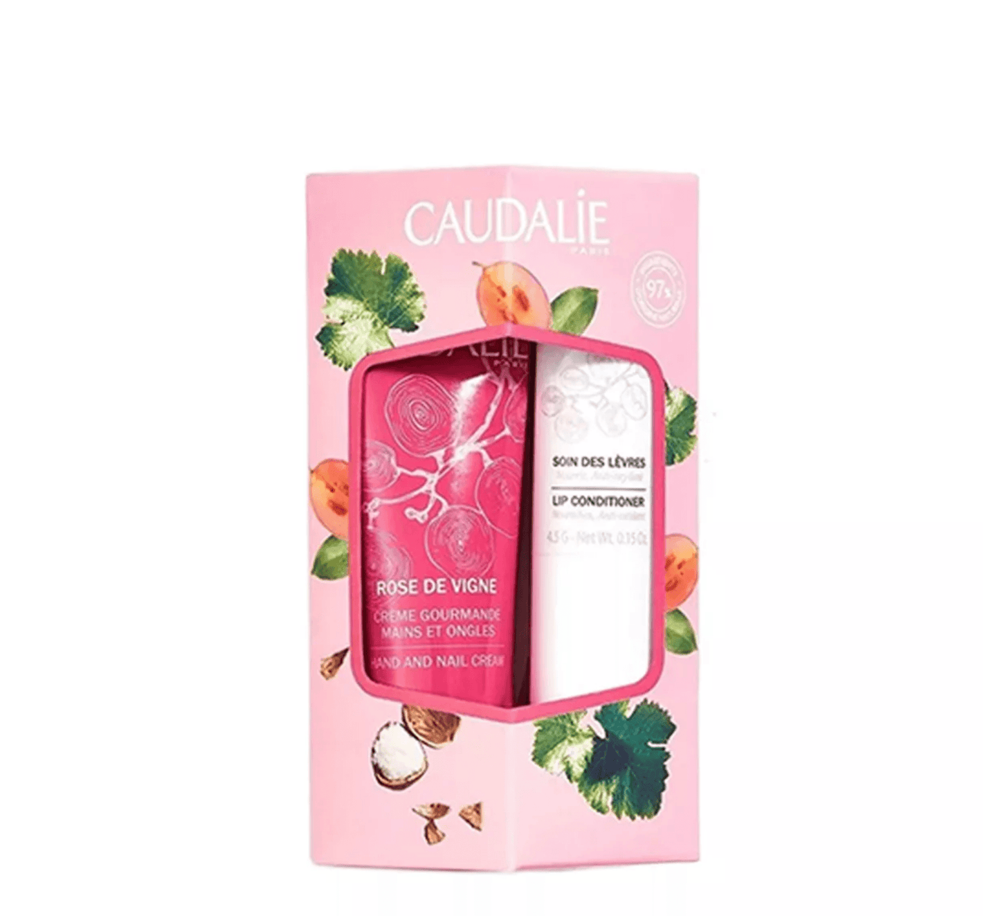 Caudalie Lip Hand Duo Rose The Vigne