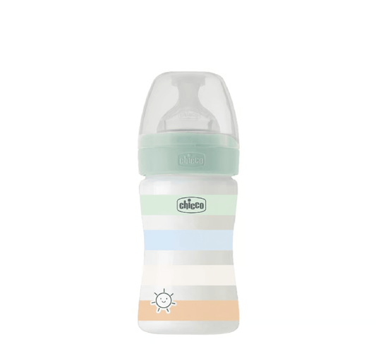 Chicco Shishe Plastike Well-Being 0M+ (*150ml)