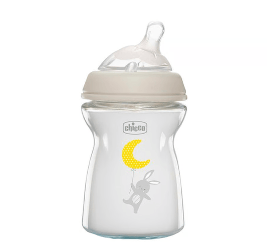 Chicco Shishe Qelqi Natural Feeling 0m+ (*250ml)