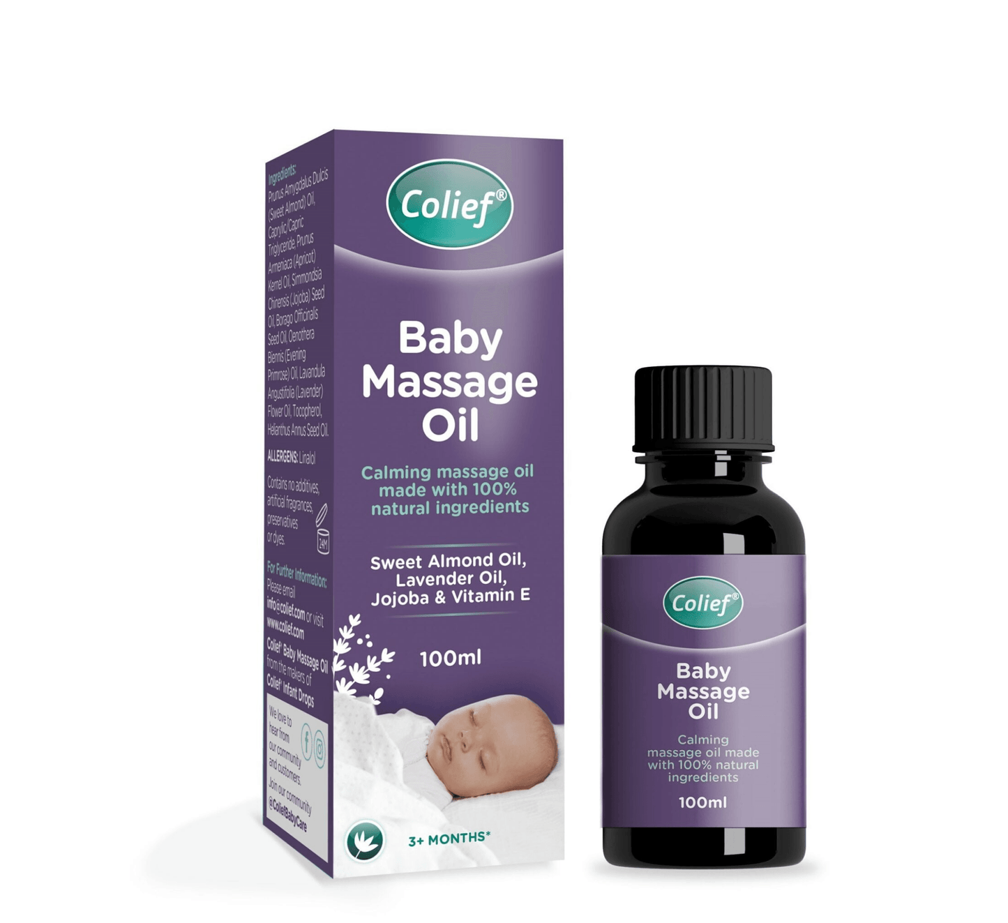 Colief Baby Massage Oil - 100ml