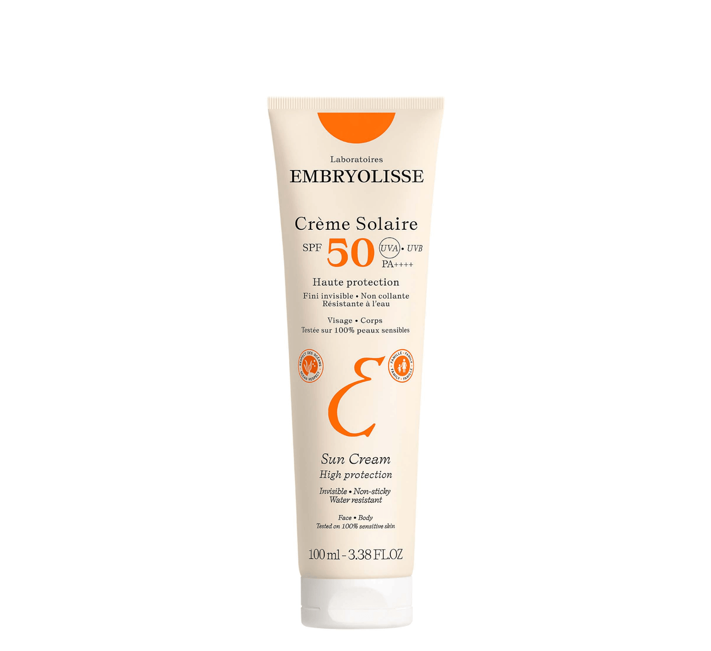 Embryolisse Sun Cream Spf 50 (*100ml)