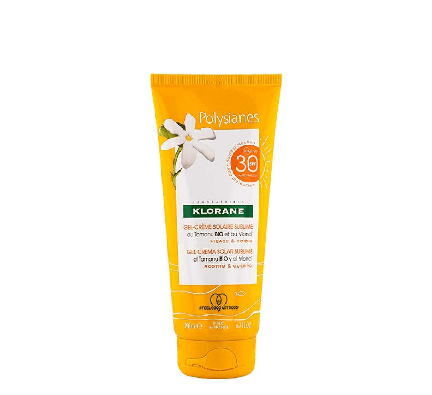 Gel - Crème Solaire Sublime Monoi & Tamanu BIO SPF 30