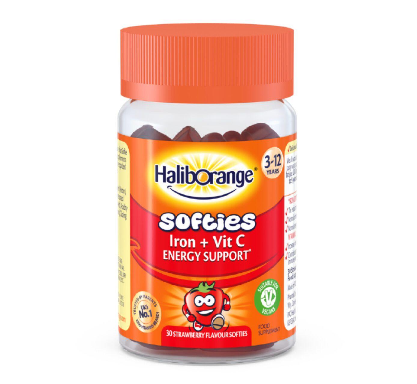 HALIBORANGE SOFTIES IRON + VIT C * 30 GEL