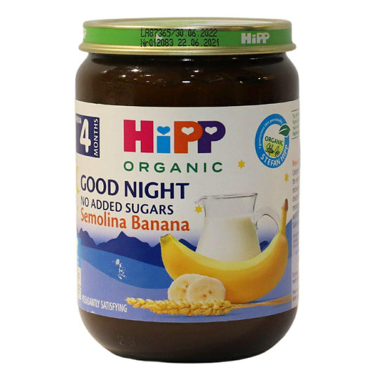 Hipp Good Night Semolina Banana 4M+ 190g