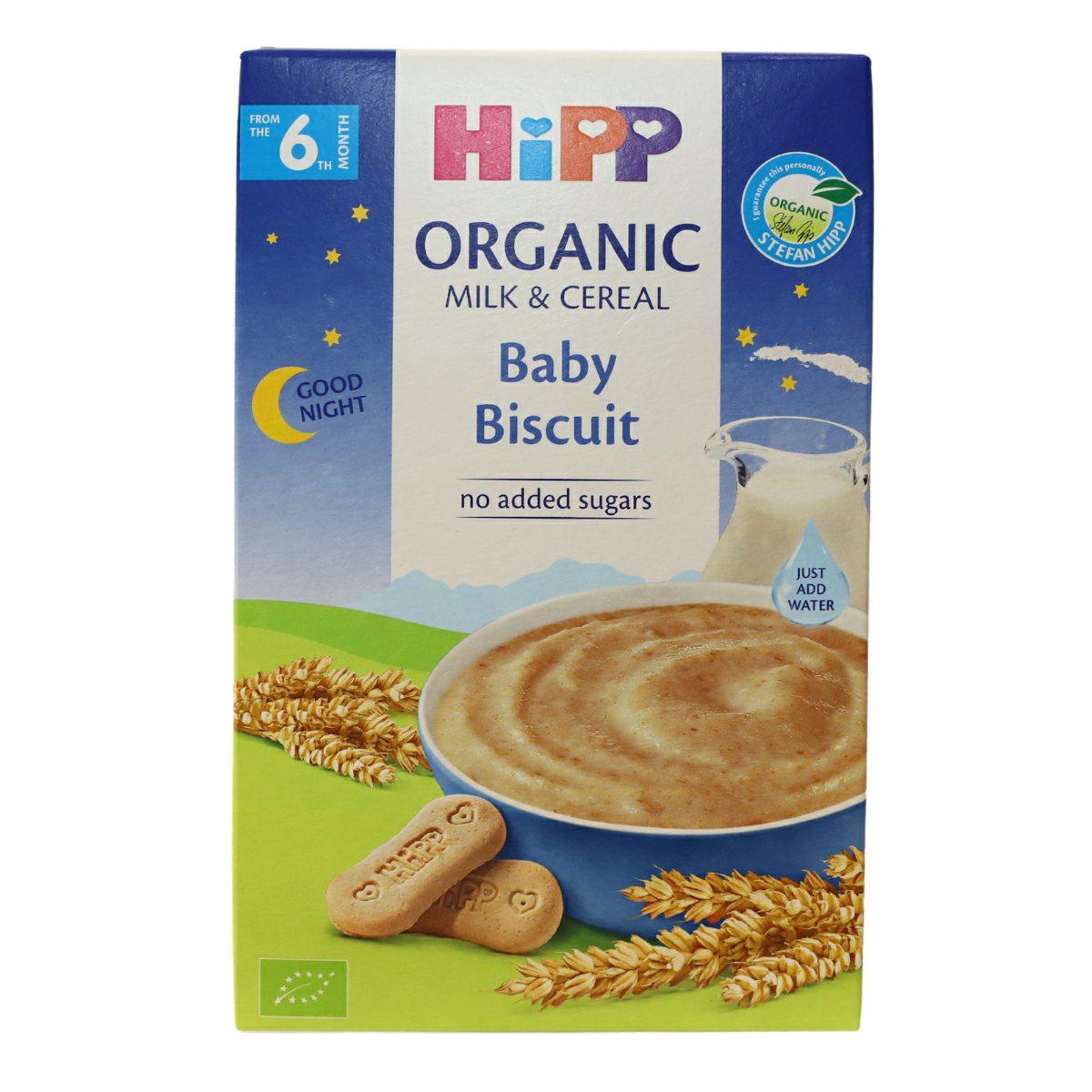 Hipp Milk & Cereal Baby Biscuit 6M+ 250g