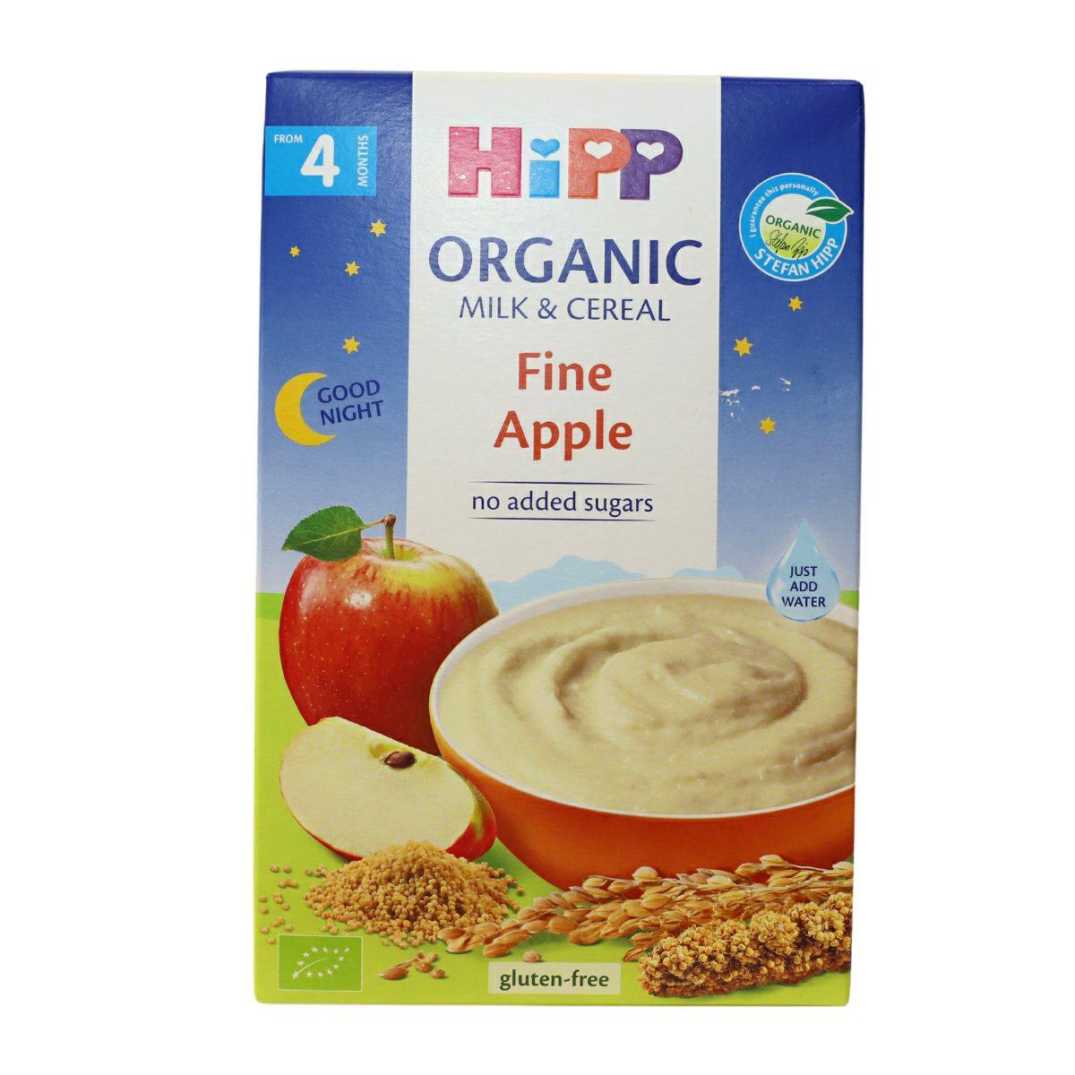 Hipp Milk & Cereal Fine Apple Night 4M+ 250g
