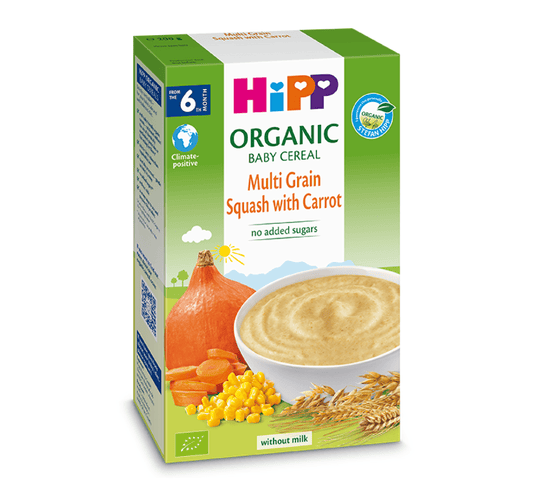 Hipp Multi Grain Squash with Carrot 6m+