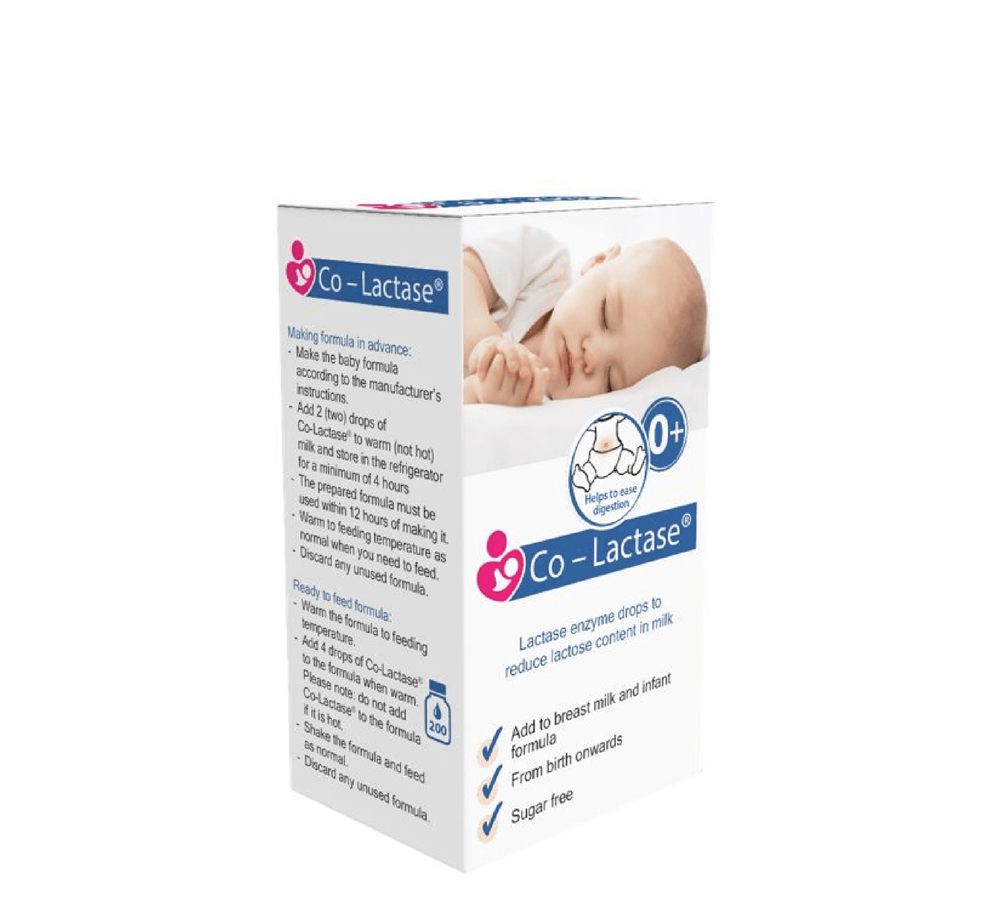 HUMANA CO-LACTOSE DROPS 0M+ *10ml