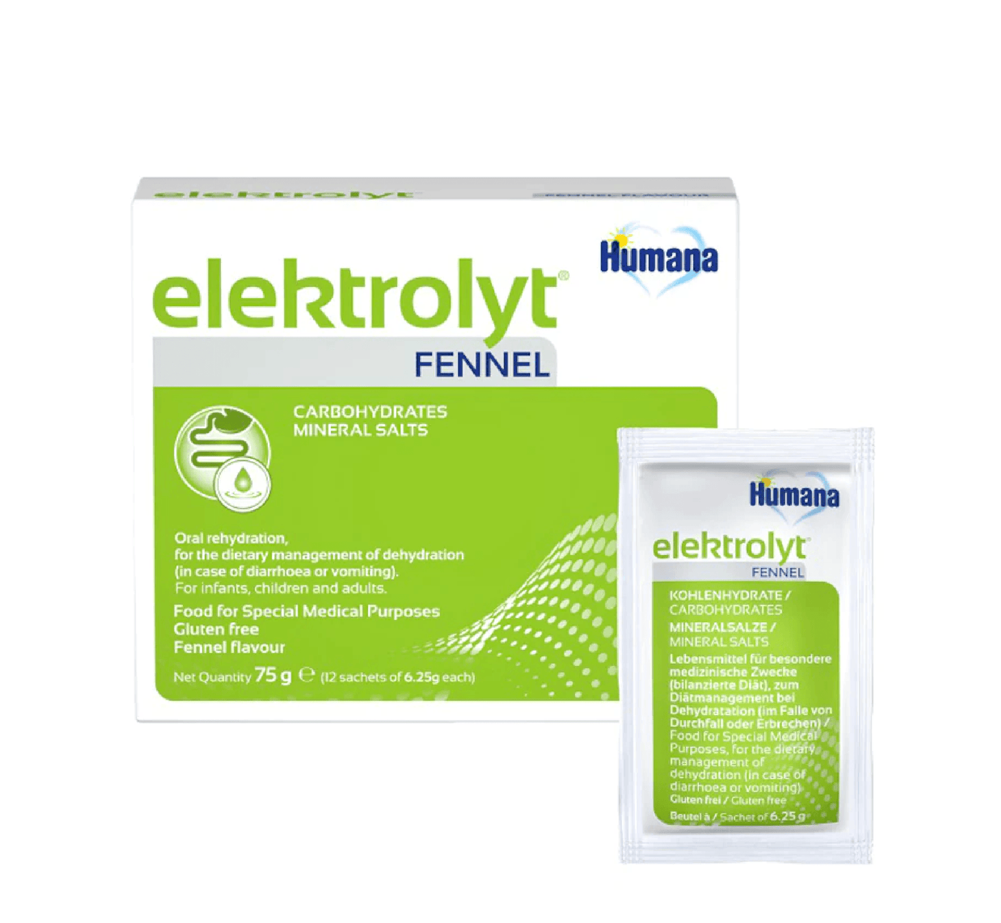 HUMANA ELEKTROLYT FENNEL 75G