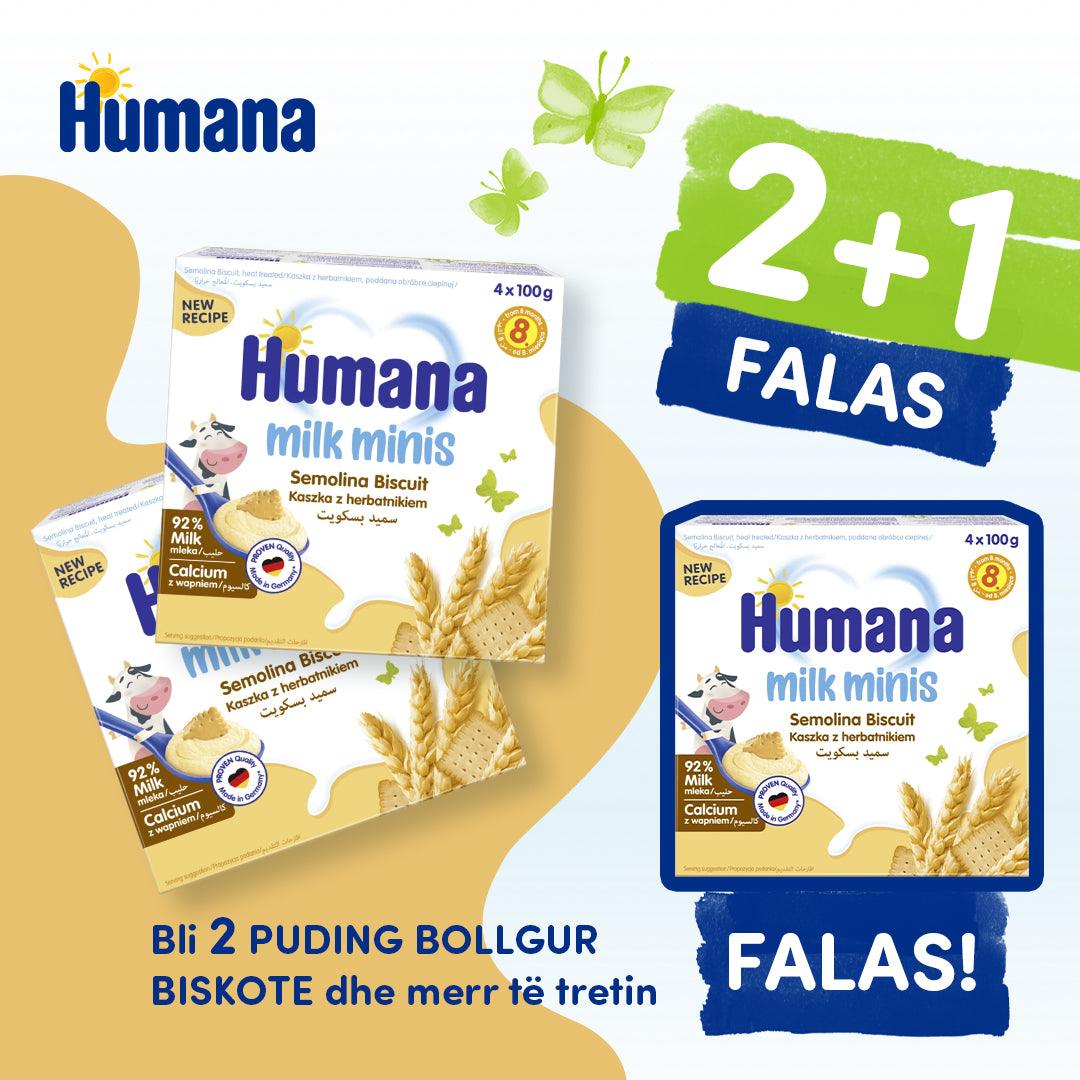 HUMANA PUDING BOLLGUR BISKOTE (2+1)