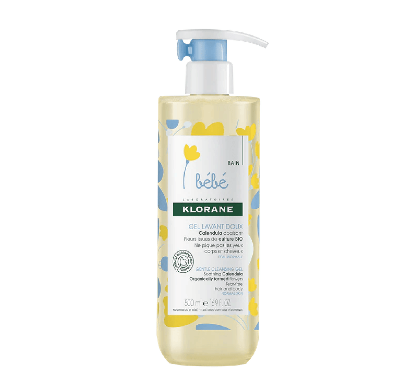 Klorane Bèbè Gel Lavant Doux Calendula *500ml