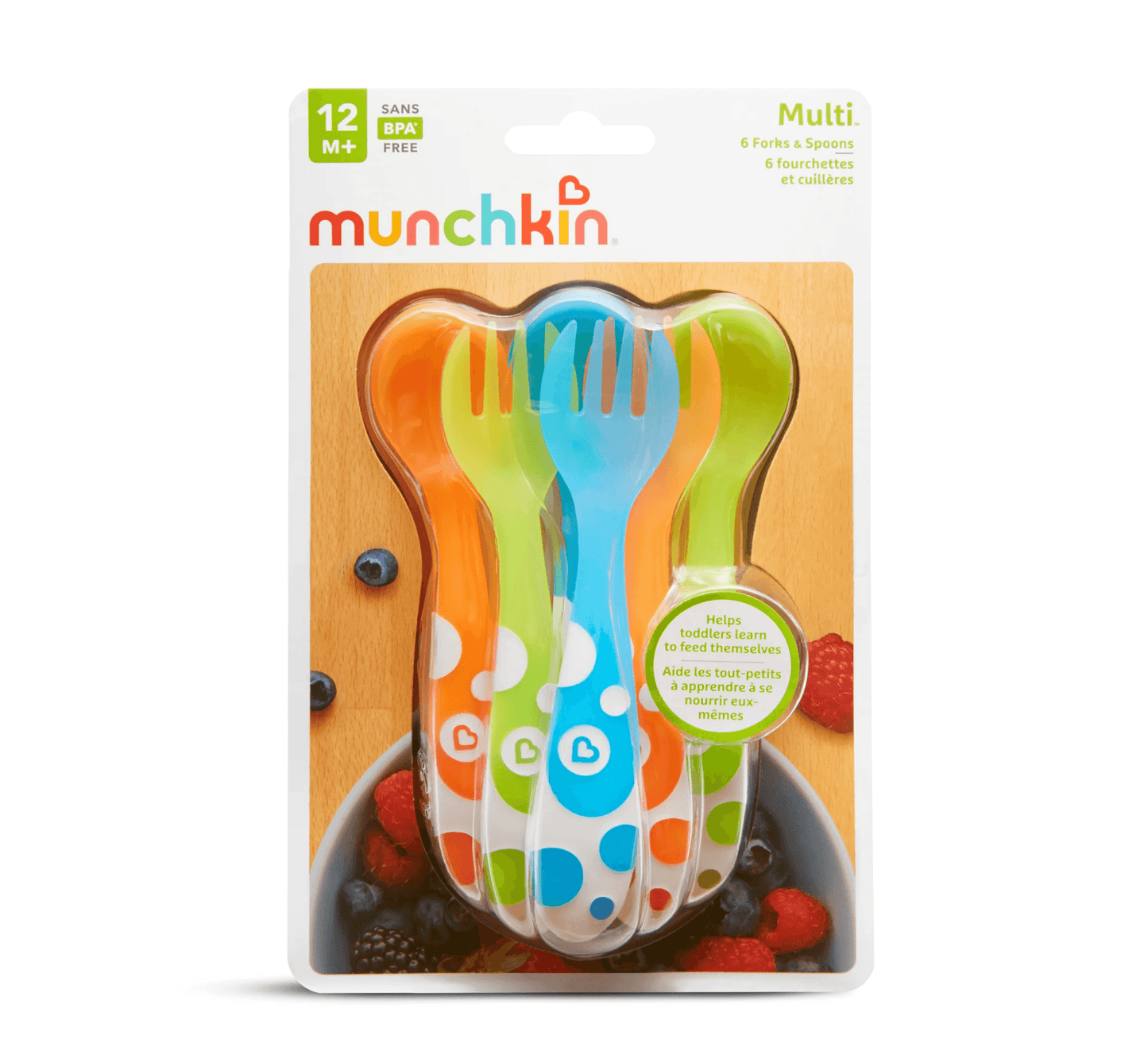 Munchkin Multi Forks and Spoons - 6pk