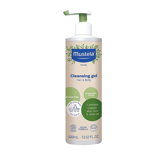 Mustela Organic Cleansing Gel - Hair & Body