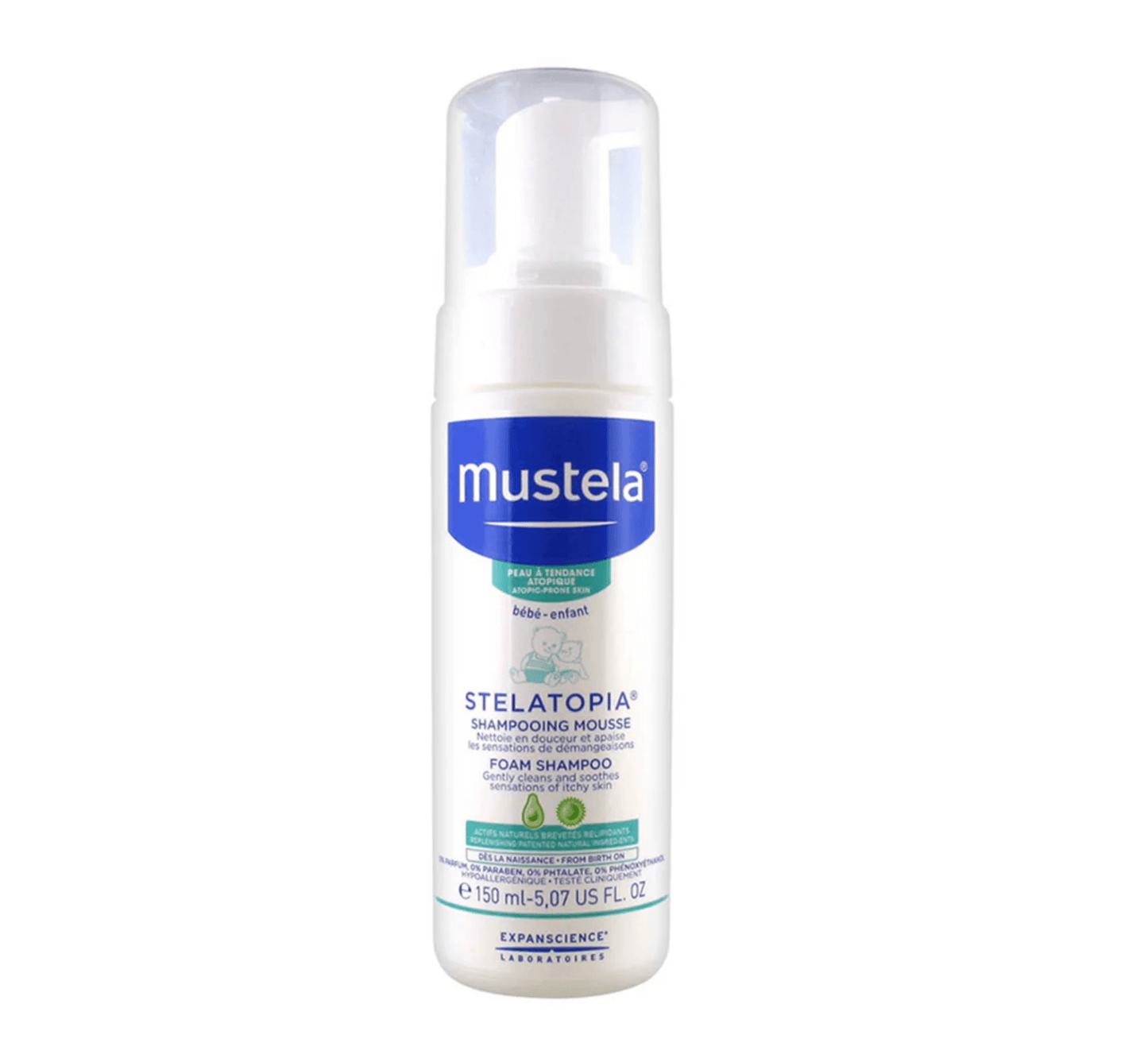 Mustela Stelatopia Foam Shampoo
