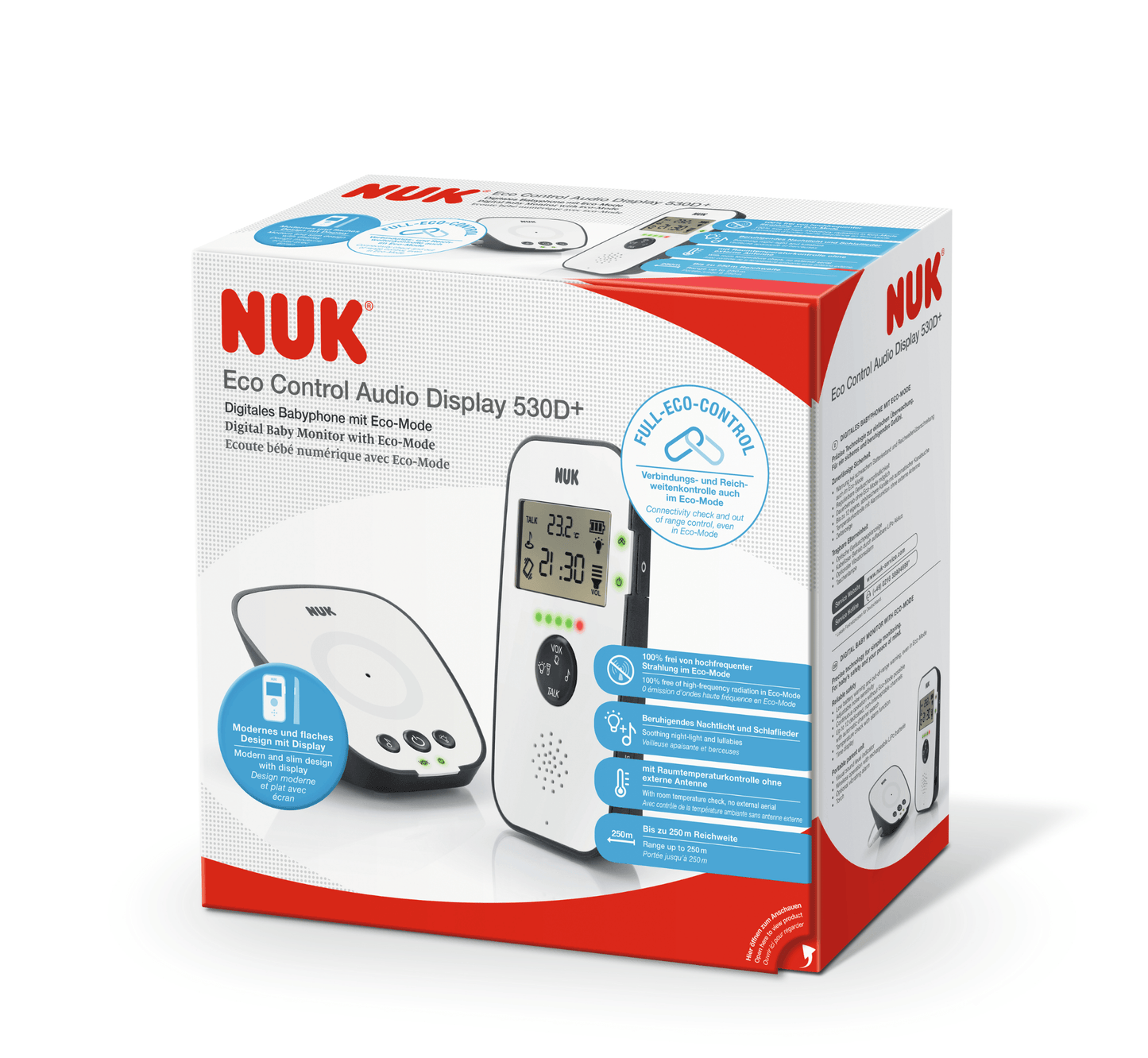 NUK Eco Control Audio Display 530D+