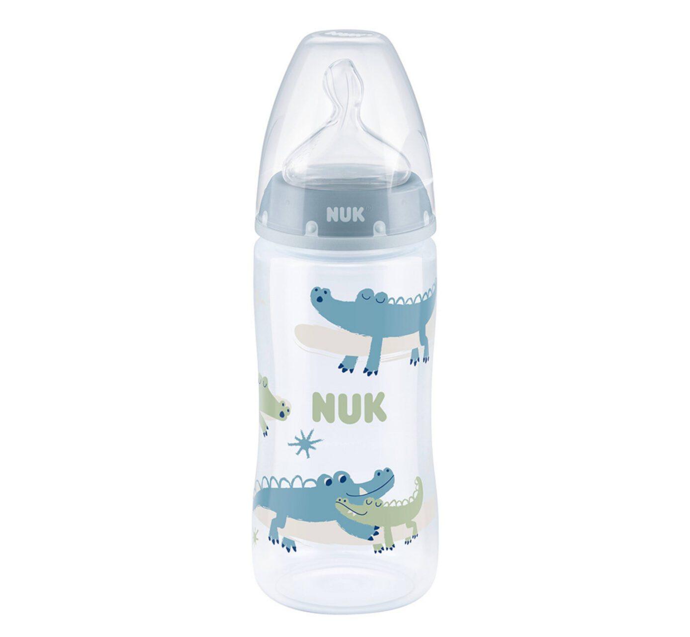 NUK Shishe Plastike First Choice+ Silikon (0-6M)