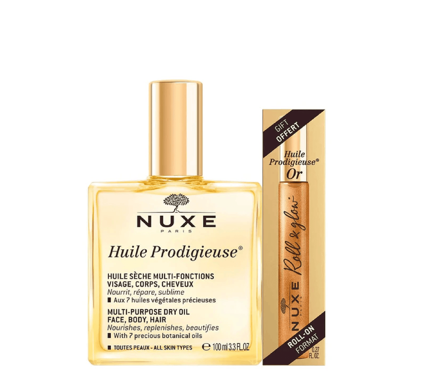 Nuxe Prodigieux Roll & Glow Kit