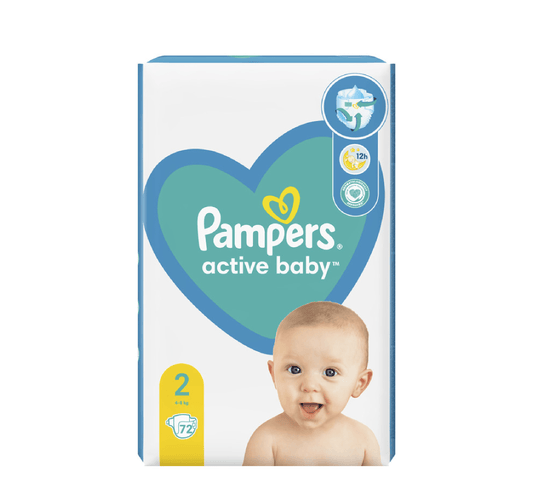 Pampers Active Baby 2 (4-8 kg)