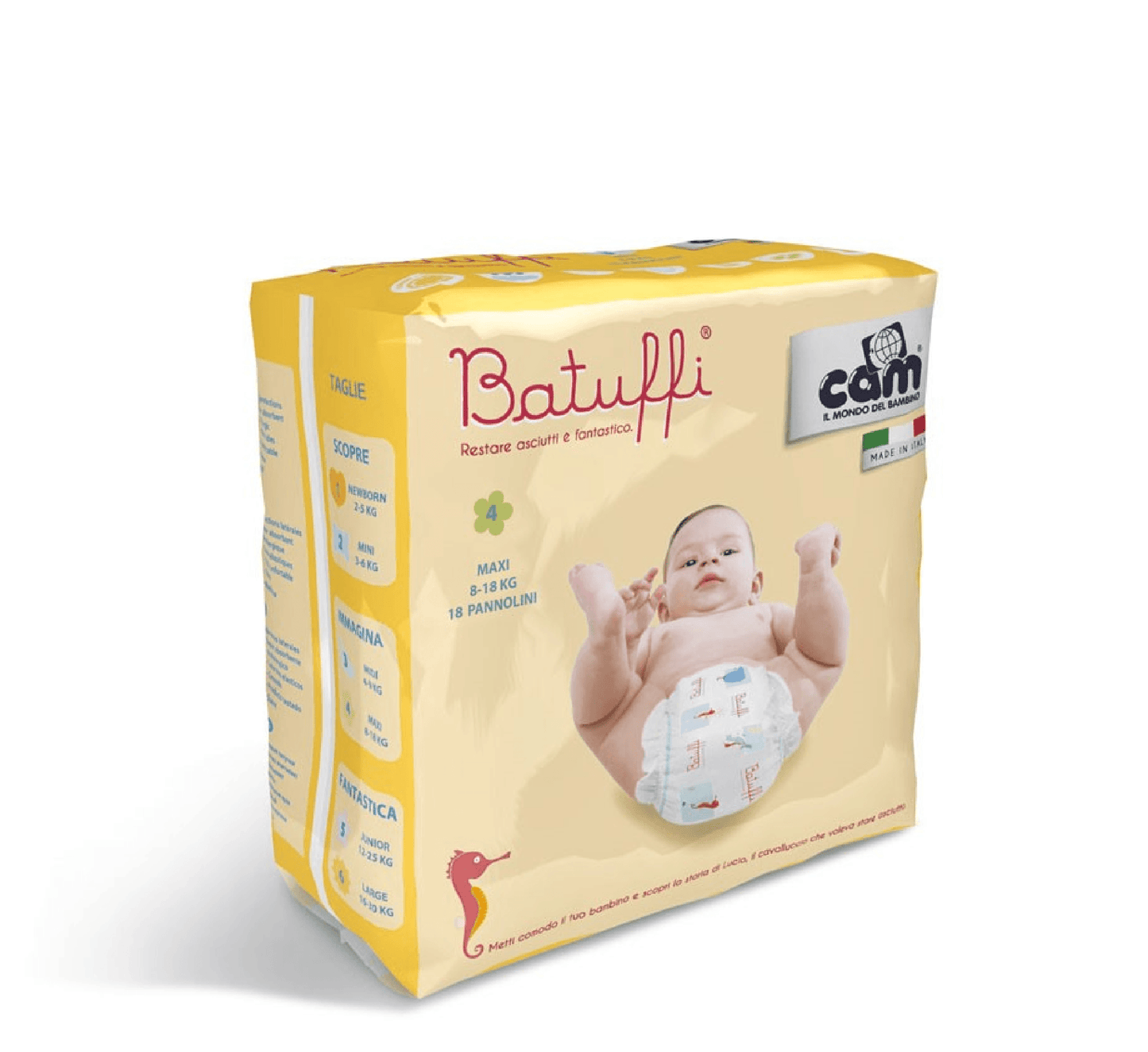 Pelena CAM Batuffi Midi 4