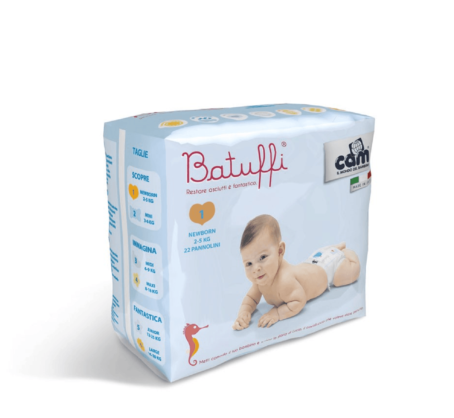 Pelena Cam Batuffi Newborn 1