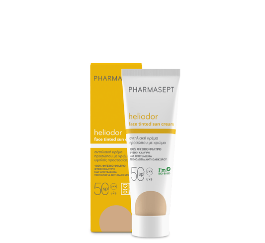 Pharmasept Heliodor Face Tinted Sun Cream Spf 50 *50ml