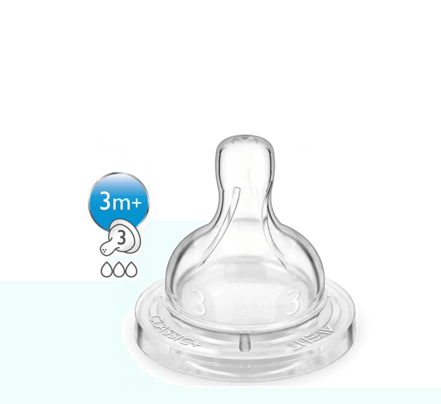 PHILIPS AVENT SCF 633/27 BIBERON USHQYES  *2PCS 3m+