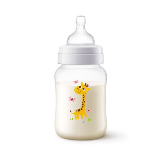 PHILIPS AVENT SCF821/12 SHISHE DEKOR GJIRAFE 1M+ *260ML (anti-colic)