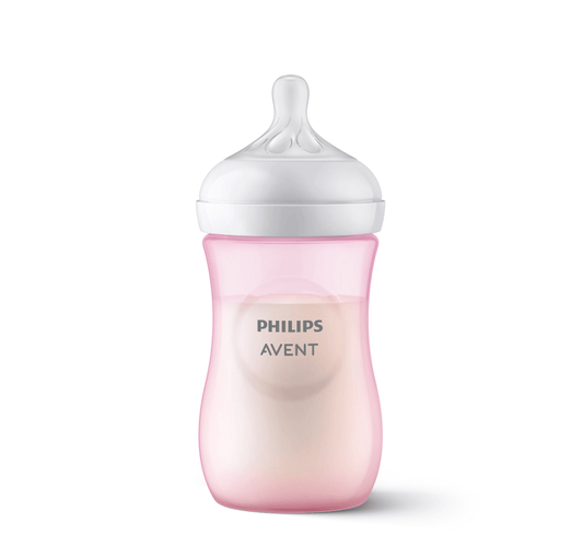 PHILIPS AVENT SCY903/11 SHISHE PLASTIKE NATURAL PINK 1M+ *260ML