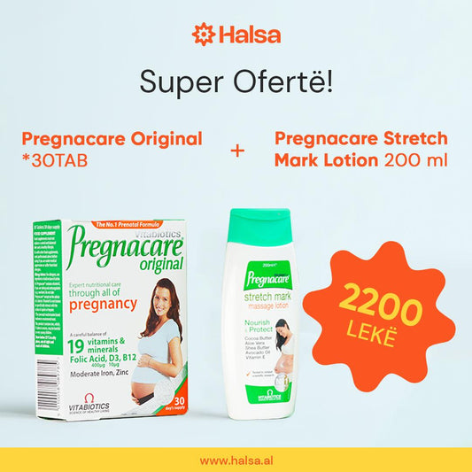 Pregnacare Original + Pregnacare Stretch Mark Lotion