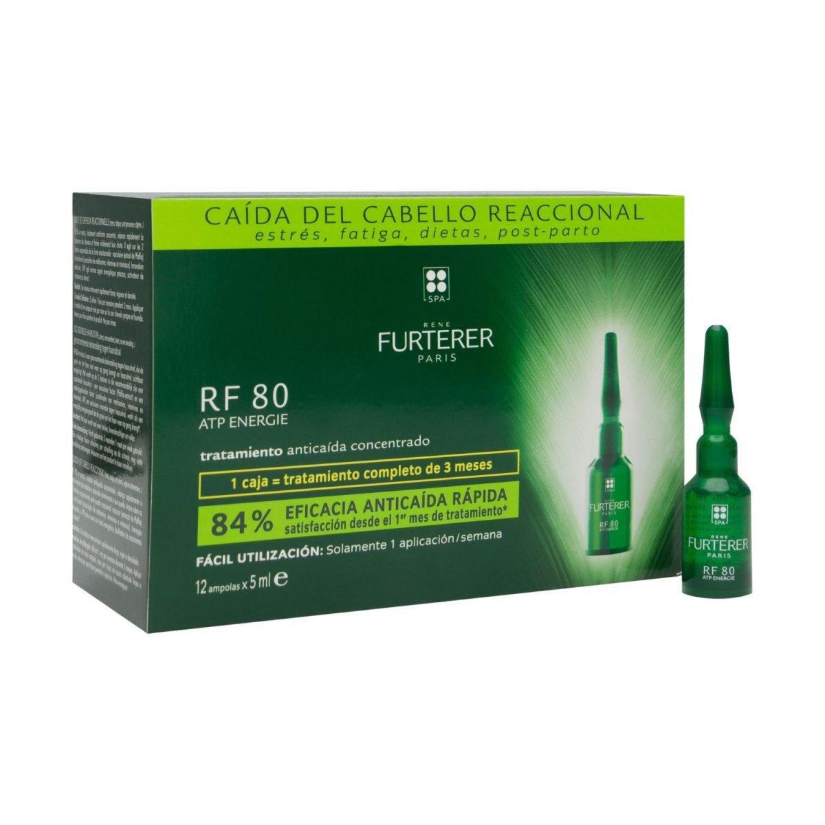 Rf 80 Atp Energie Traitment Antichute Concentré + Forticea Shampooing Stimulant