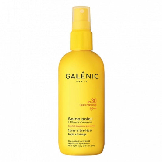 Soins Solaires Spray Ultra Legere Visage & Corps Spf 30