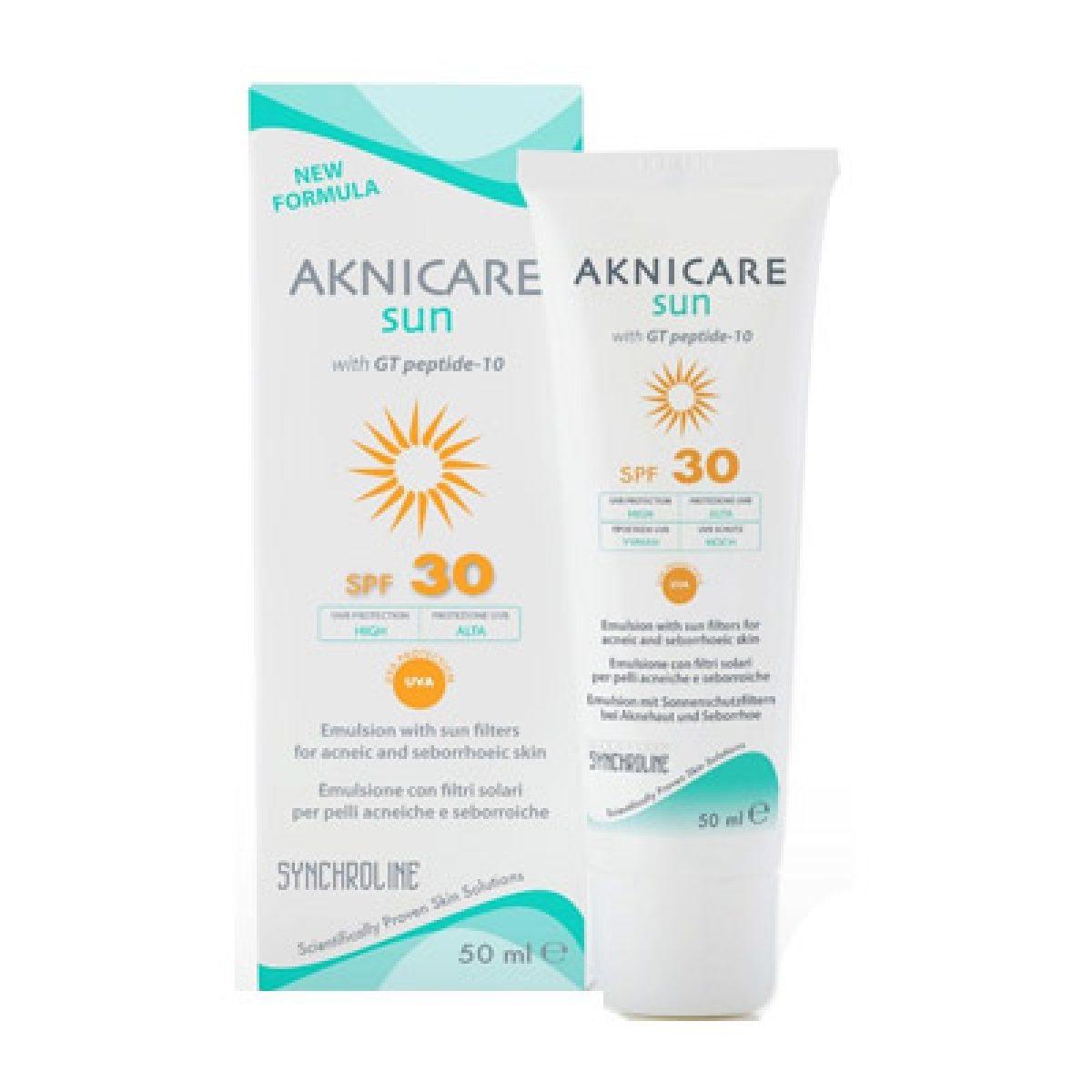 Synchr Aknicare Sun Spf30 50 ml