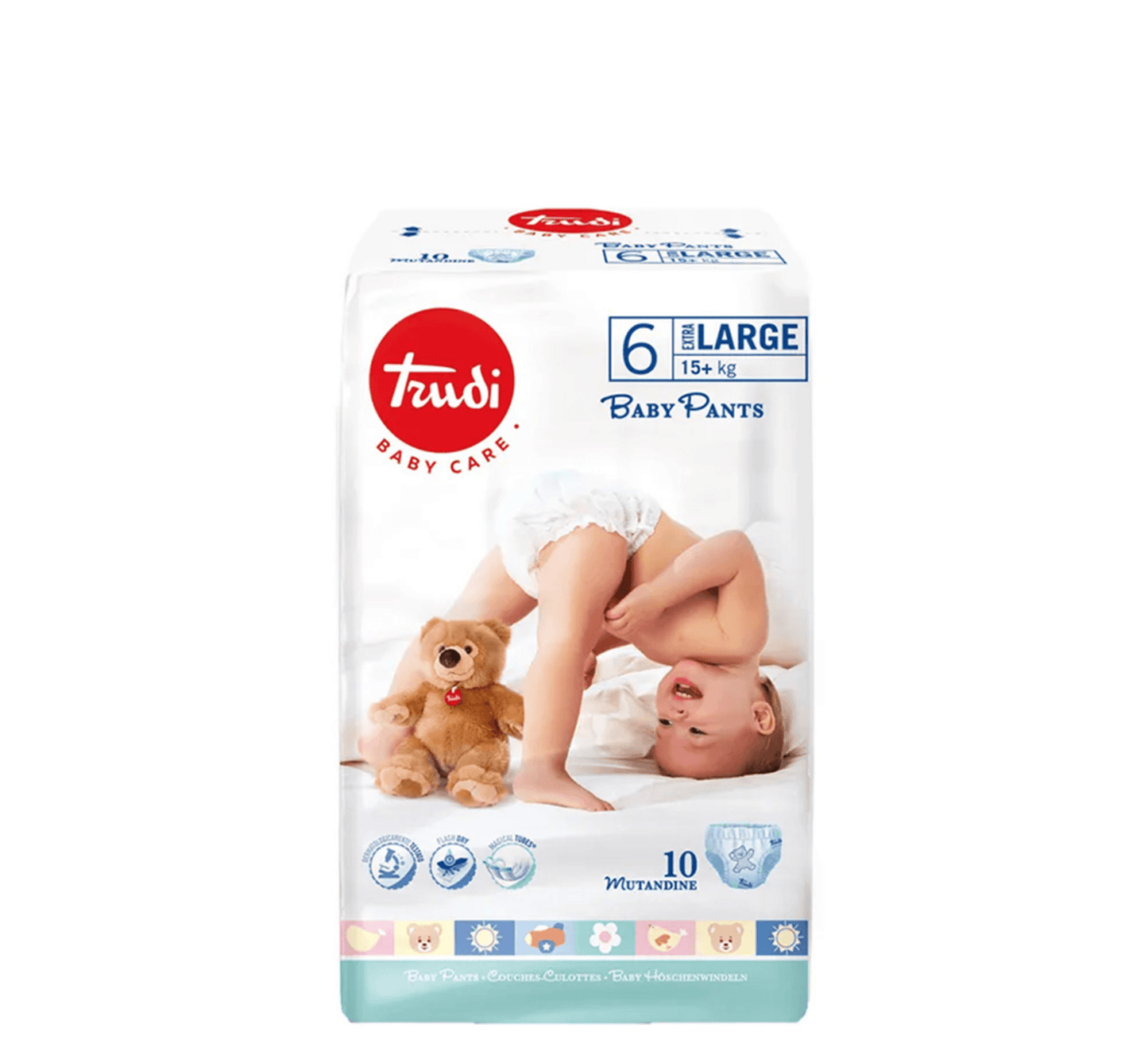 Trudi Baby Pants 6 Large (15+ kg)