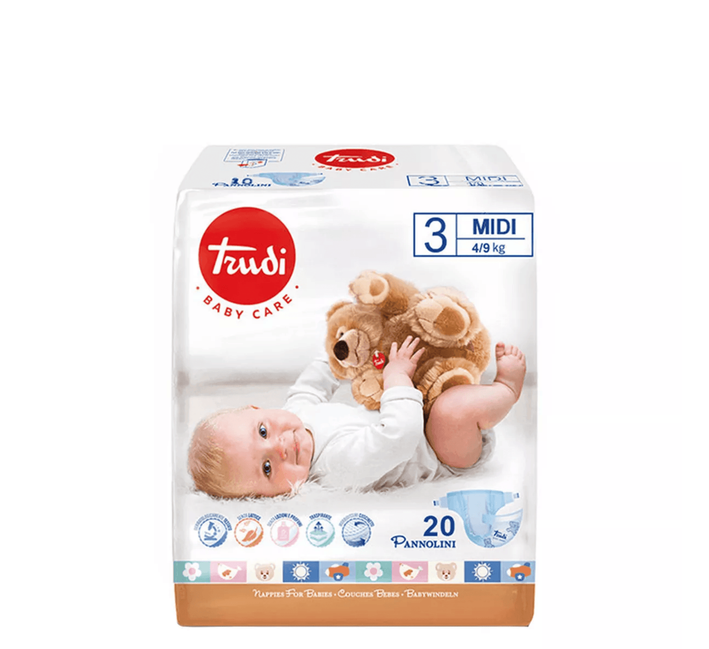 Trudi Pannolini 3 Midi (4-9 kg)