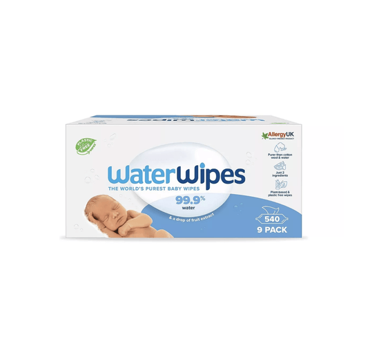 WaterWipes - Multipack 9x60 (540 peceta)