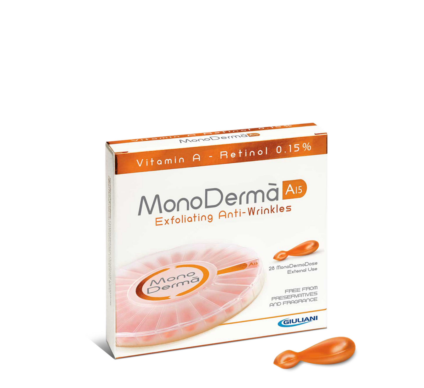 MonoDerma A15 Exfoliating Anti-Wrinkle *28pcs