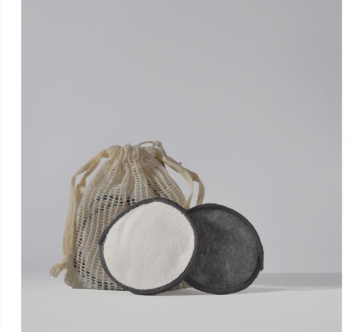 Natural Fiber Double-Sided Reusable Make Up Remover Pads *6pcs