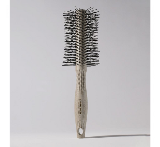 Natural Fiber Round Styling Brush